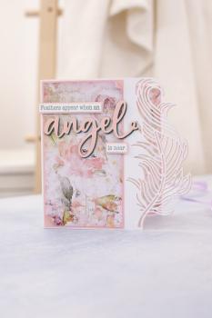 Crafters Companion - Stamp & Dies -Angel Kisses  - Stempel & Stanze 