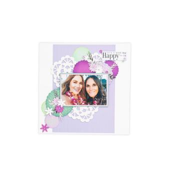 Sizzix Thinlits Craft Die-Set -  Birds - Blossoms 