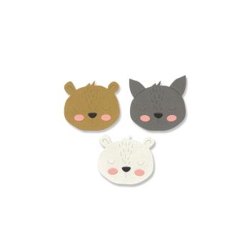 Sizzix Thinlits Craft Die-Set -  Animal Finger Puppets 