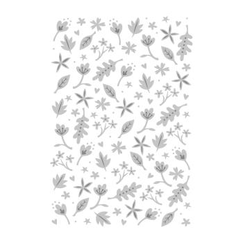 Sizzix 3D Embossing Folder Drifting Leaves - 3D Prägefolder