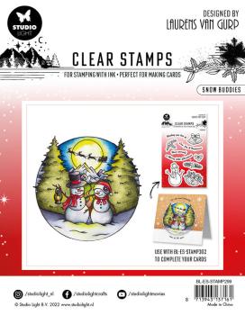 Studio Light - Clear Stamps - "Snow Buddies " - Stempel 