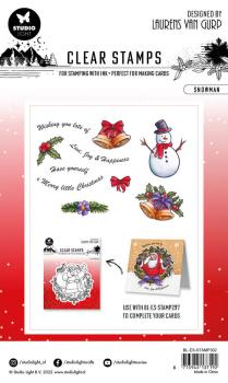 Studio Light - Clear Stamps - "Snowman " - Stempel 