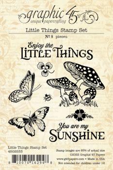 Graphic 45 - Clear Stamp -  Little Things - Stempel  