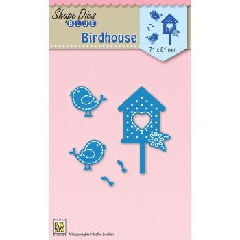 Nellie's Choice - Shape Dies Blue - "  Birdhous " - Stanze