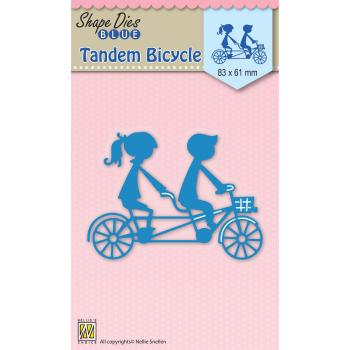 Nellie's Choice - Shape Dies Blue - "  Tandem Bicycle  " - Stanze