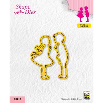 Nellie's Choice - Shape Dies - "  Girl and Boy " - Stanze