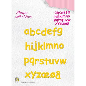 Nellie's Choice - Shape Dies - " Alphabet-2 Small " - Stanze