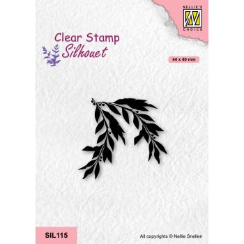 Nellie's Choice - Silhouet Clear Stamp - "  Willow Branch " - Stempel