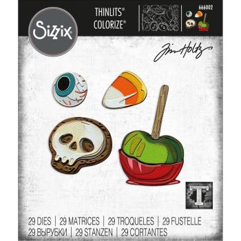 Sizzix Thinlits Craft Die-Set -  Trick or Treat Colorize 