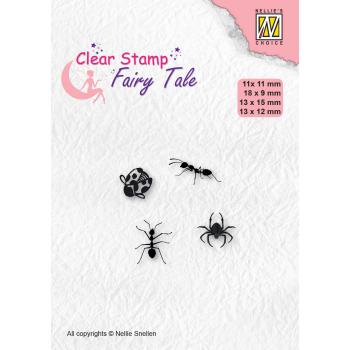 Nellie's Choice - Fairy Tale  Clear Stamp - "  Insects " - Stempel