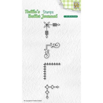 Nellie's Choice - Bullet Journal Clear Stamp - 8720512093230