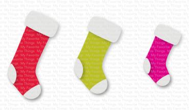 My Favorite Things Die-namics "Stocking Trio" | Stanzschablone | Stanze | Craft Die