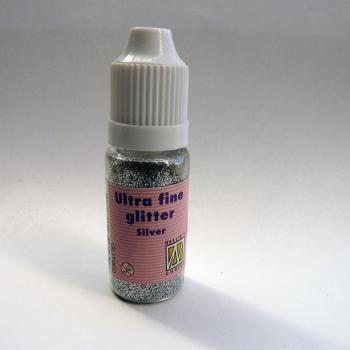 Nellie Snellen - Glitter Ultra Fine - "  Silver " - Glitzer