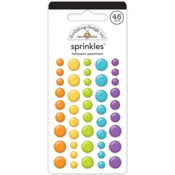 Doodlebug Design - Shape Sprinkles - "Halloween Assortment " - Epoxy-Sticker