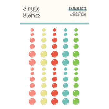 Simple Stories   Life Captured  Enamel Dots