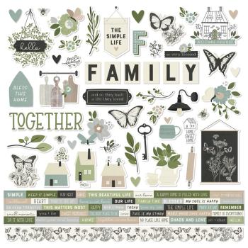 Simple Stories - The Simple Life  - Cardstock Sticker 