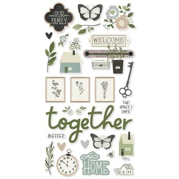 Simple Stories - The Simple Life - Chipboard Sticker 