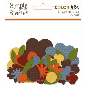 Simple Stories - Flower Bits - Fall - Stanzteile