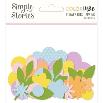 Simple Stories - Flower Bits - Spring - Stanzteile