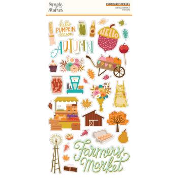 Simple Stories - Harvest Market - Chipboard Sticker 