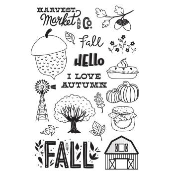 Simple Stories -  Harvest Market - Clearstamp - Stempel