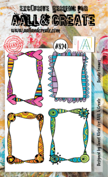 AALL and Create - Stamp - Doodle Frames  - Stempel A6