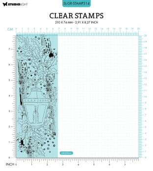 Studio Light - Clear Stamp Grunge collection -  Lantern  - Stempel