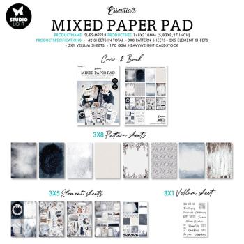 Studio Light - Mixed Paper Pad - Patterns Cosy Days  - Paper Pack