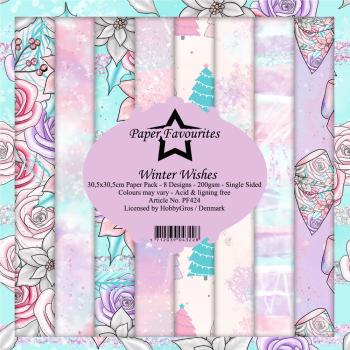 Paper Favourites - "  Winter Wishes  " - Paper Pack - 12x12 Inch