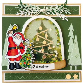 Marianne Design - Clear Stamp & Die - Hetty's Santa  - Stempel & Stanze