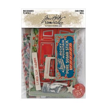 Tim Holtz - Idea Ology " Baseboards Christmas" - Die Cuts