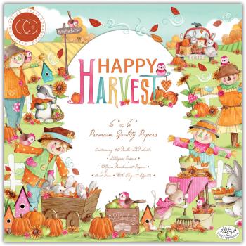 Craft Consortium - Paper Pad 6x6 Inch-  Happy Harvest - Papierblock