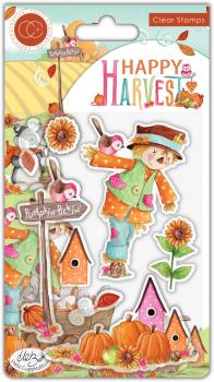 Craft Consortium - Clear Stamp - Happy Harvest Sunflower  - Stempel