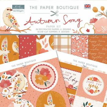 The Paper Boutique - Paper Kit - Autumn Song - Die Cut Toppers - Designpapier 
