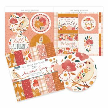 The Paper Boutique - Paper Kit - Autumn Song - Die Cut Toppers - Designpapier 