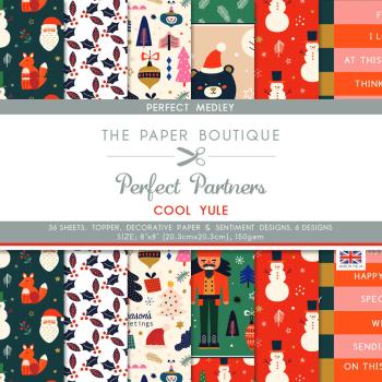 The Paper Boutique - Perfect Partners - Cool Yule  - 8x8 Inch - Designpapier
