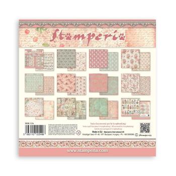 Stamperia "Rose Parfum " 12x12" Paper Pack - Cardstock