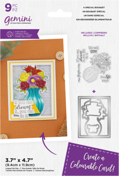 Gemini - Stamp & Dies -  A Special Bouquet  - Stempel & Stanze 