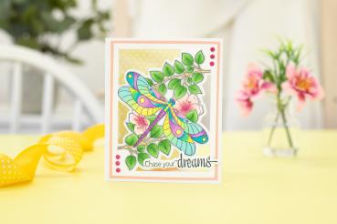 Gemini - Stamp & Dies -  Dragonfly Dreams  - Stempel & Stanze 