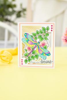 Gemini - Stamp & Dies -  Dragonfly Dreams  - Stempel & Stanze 