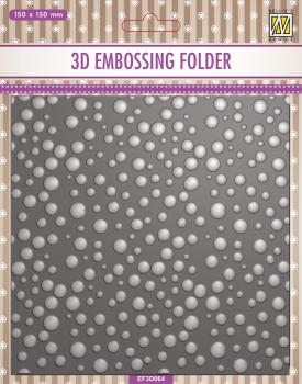 Nellie Snellen - 3D Embossing Folder - "  Snow  " - Prägefolder