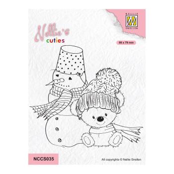 Nellie's Choice - Nellie´s Cuties Clear Stamp - " Winterfriends  " - Stempel