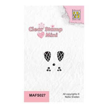 Nellie's Choice - MiniClear Stamp - " Pinecones & Berries " - Stempel