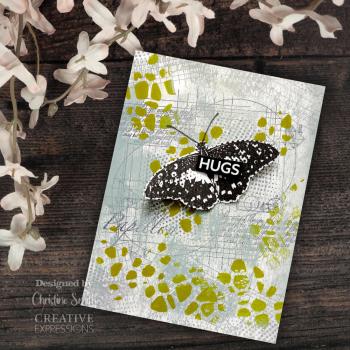 Creative Expressions - Rubber Stamp -  Papillon Dreams - Gummistempel