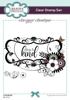 Creative Expressions - Clear Stamp A6 - Be Kind  - Stempel