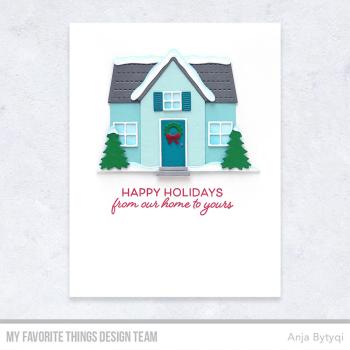 My Favorite Things Stempelset "Home for the Holidays" Clear Stamp