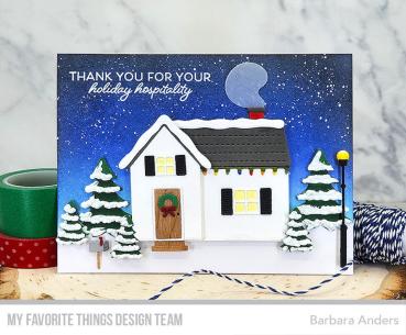 My Favorite Things Stempelset "Home for the Holidays" Clear Stamp