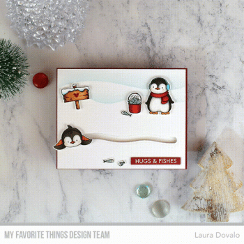 My Favorite Things Stempelset "Playful Penguins" Clear Stamp Set