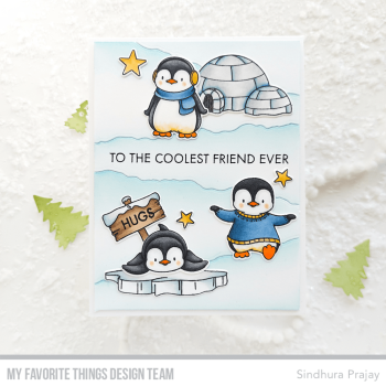 My Favorite Things Stempelset "Playful Penguins" Clear Stamp Set