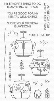My Favorite Things Stempelset "Alpine Friends" Clear Stamp Set